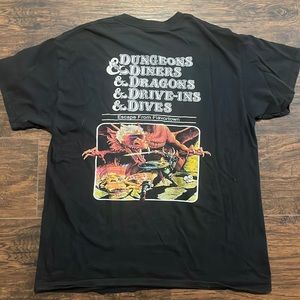 Guy Fieri dungeons and dragons tee, size medium